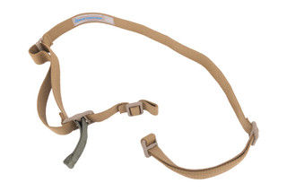 Blue Force Gear Vickers 2-Point combat sling with acetal hardware and Coyote 1.25in sling